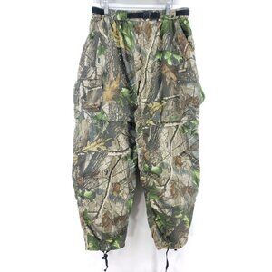 Remington Mens Large Convertible Camouflage Outdoor Hunting Pants Nylon